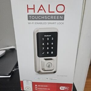 Halo Silver Touchscreen Smart Lock